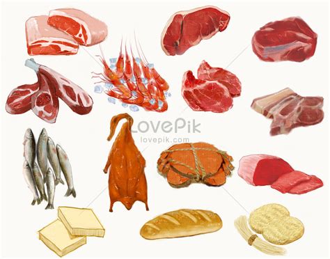 karne ng manok clipart